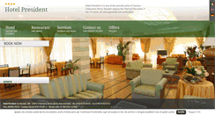 Desktop Screenshot of hotelpresidentchiancianoterme.it